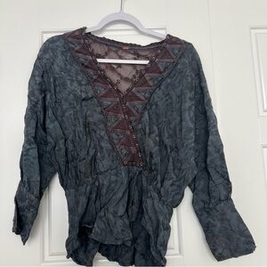 Free People Retired Collection Blouse
